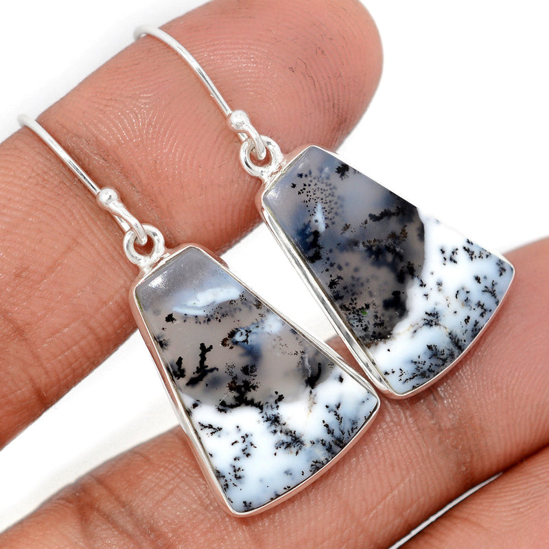 1.6" Dendrite Opal Earrings - DROE1953