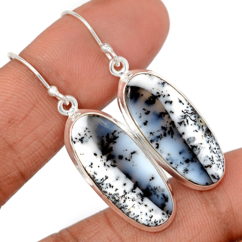 1.8" Dendrite Opal Earrings - DROE1971