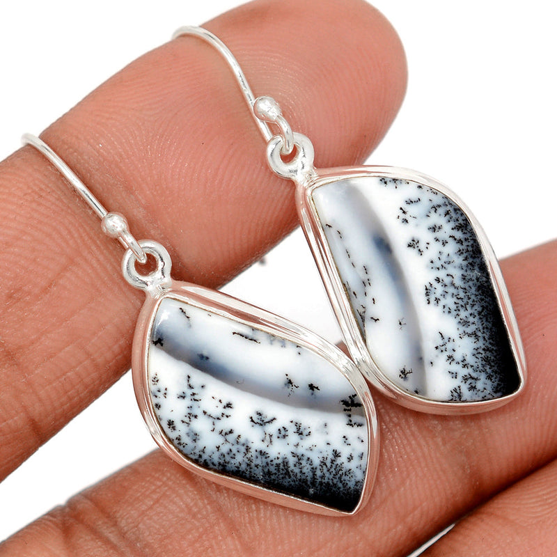 1.6" Dendrite Opal Earrings - DROE1972