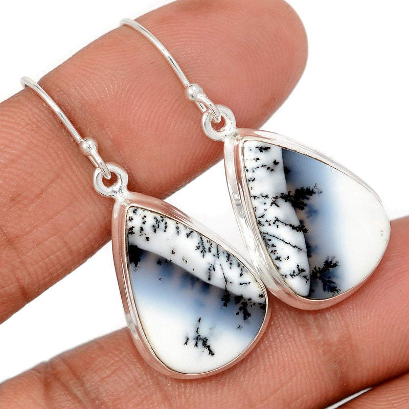 1.6" Dendrite Opal Earrings - DROE1973