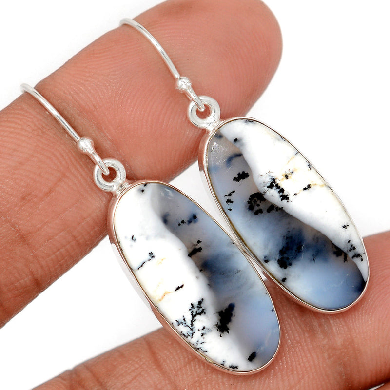 1.7" Dendrite Opal Earrings - DROE1974