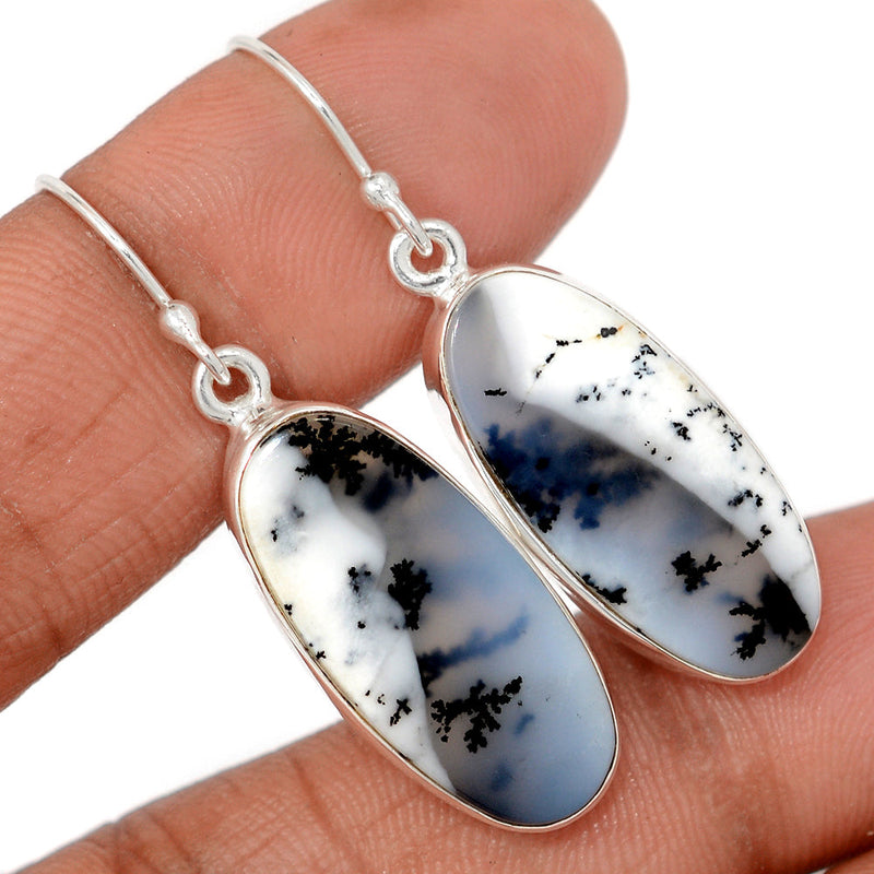 1.7" Dendrite Opal Earrings - DROE1978