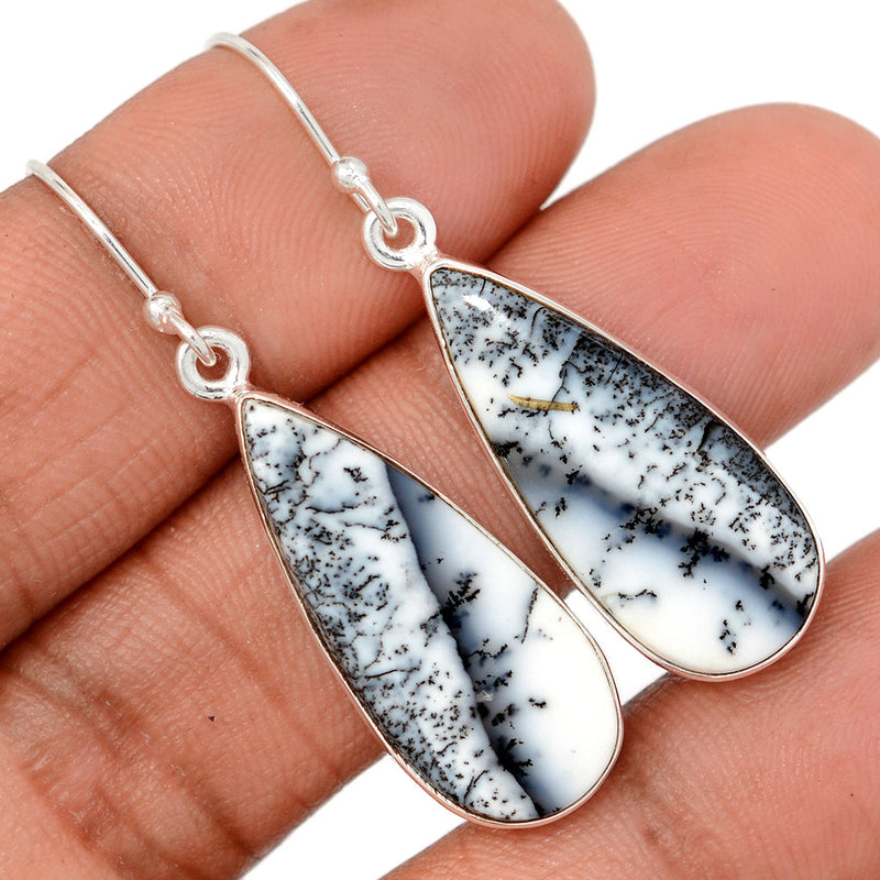 1.7" Dendrite Opal Earrings - DROE1983