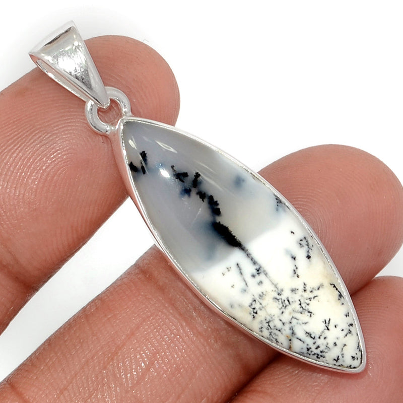 1.8" Dendrite Opal Pendants - DROP3103