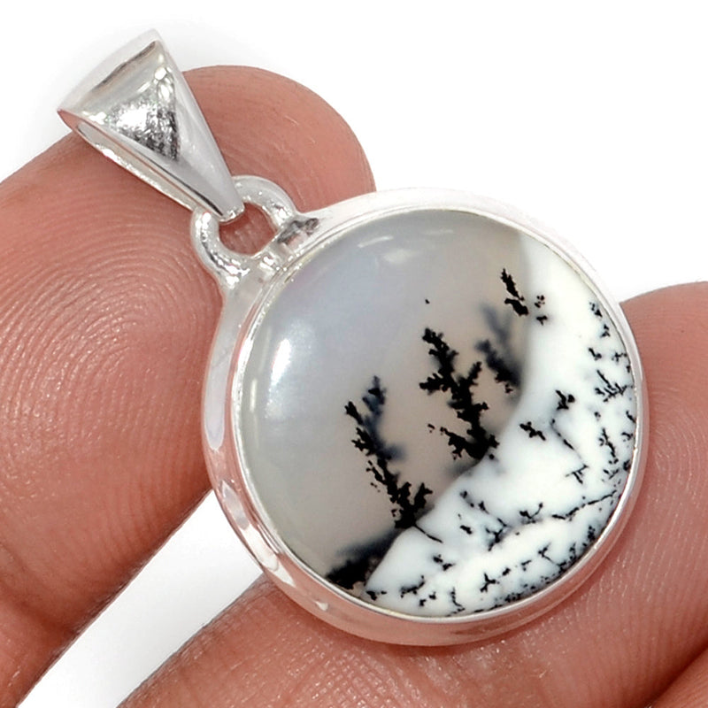 1.2" Dendrite Opal Pendants - DROP3110