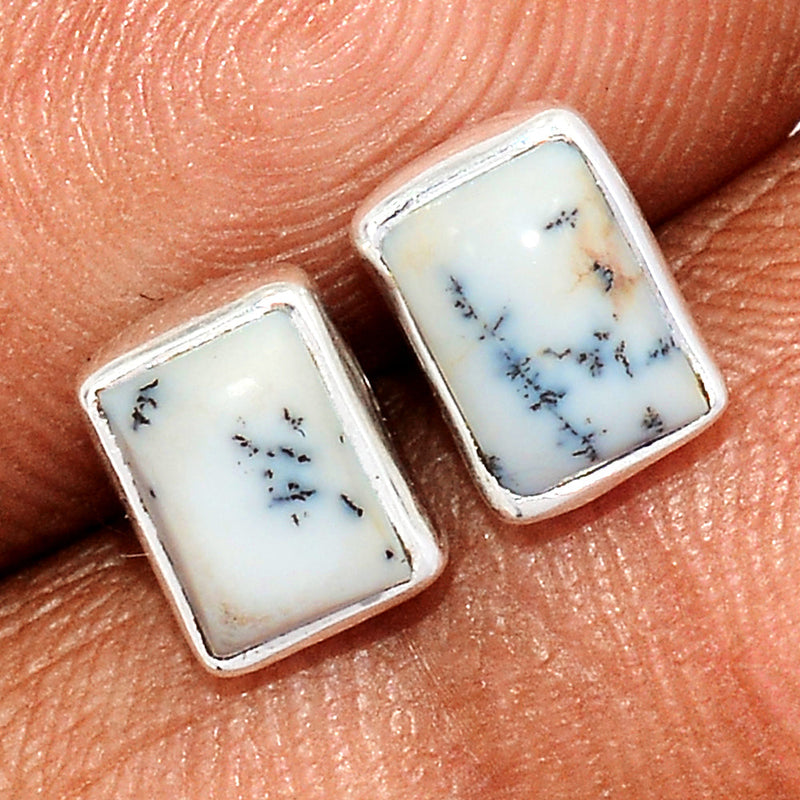 Dendrite Opal Studs - DROS180