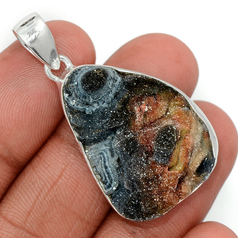 1.6" Desert Druzy Pendants - DRTP208