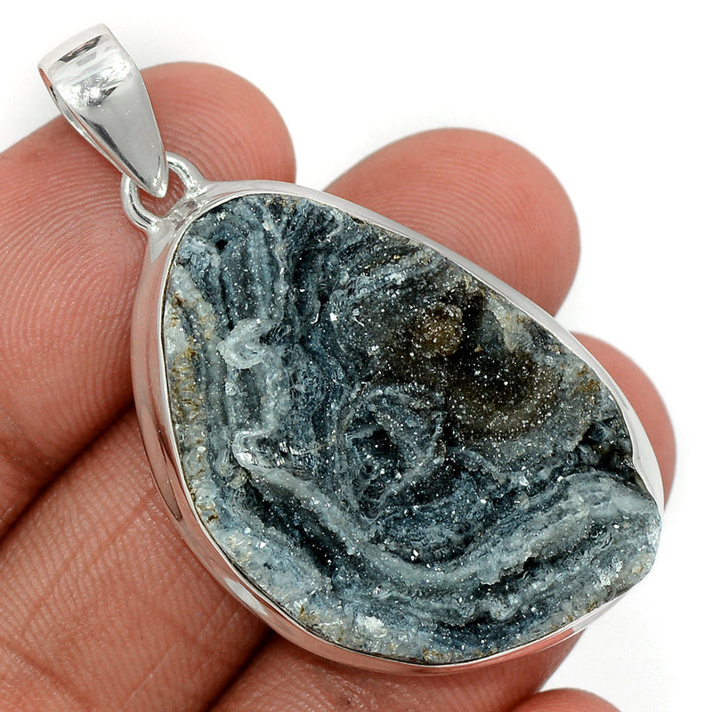 1.8" Desert Druzy Pendants - DRTP213