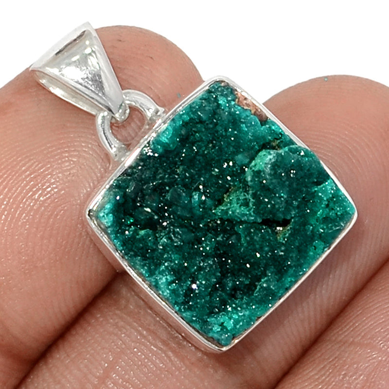 1" Dioptase Crystal Pendants - DTCP422