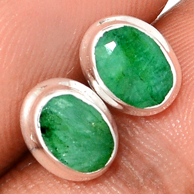 Emerald Studs - EMES260