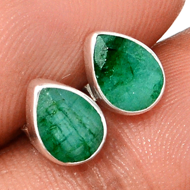 Emerald Studs - EMES263