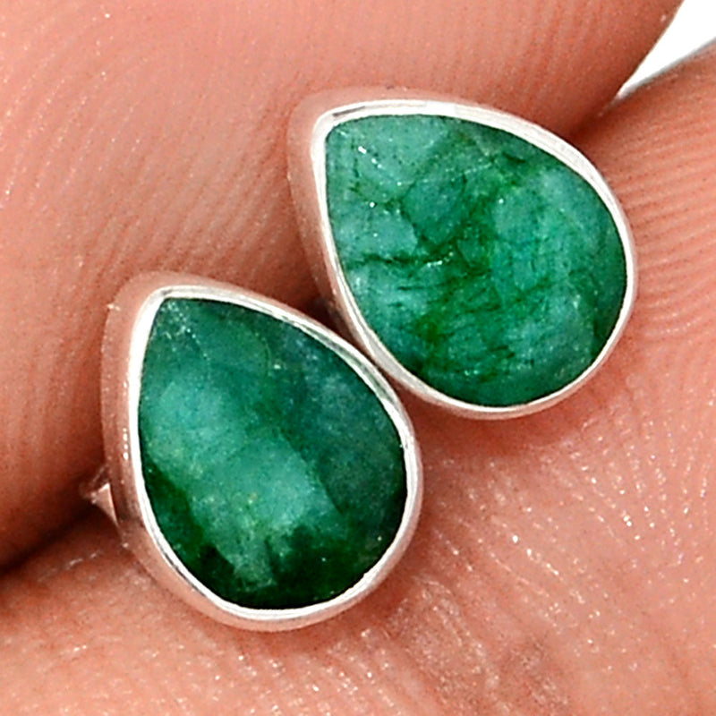 Emerald Studs - EMES265