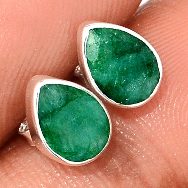 Emerald Studs - EMES269