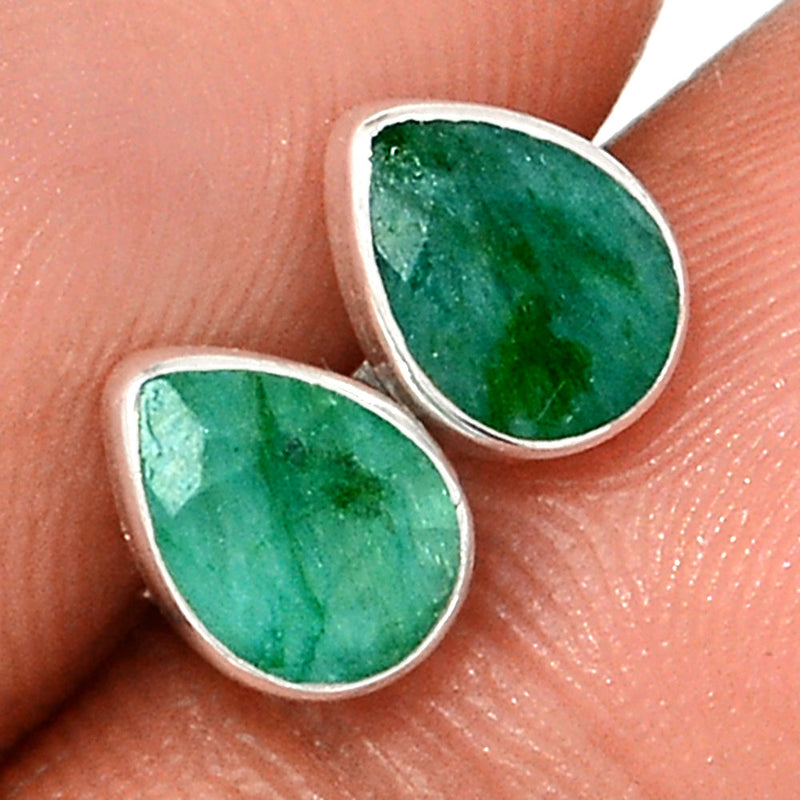 Emerald Studs - EMES271