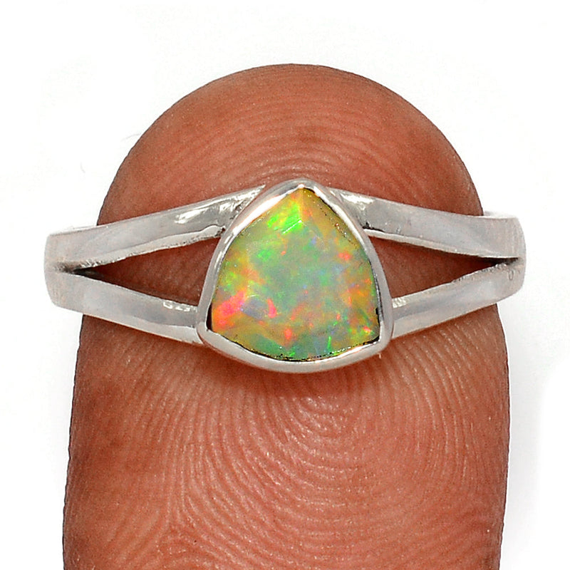 Ethiopian Opal Faceted Ring - EOFR2238