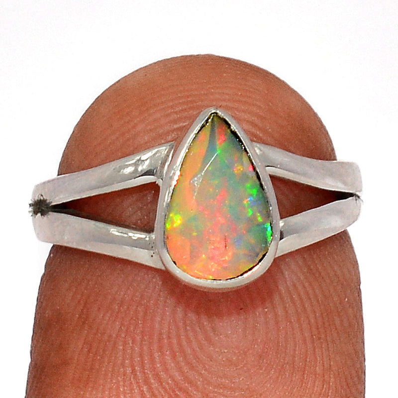 Ethiopian Opal Faceted Ring - EOFR2251