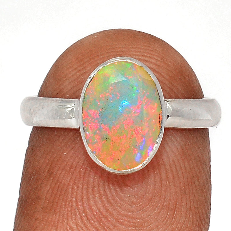 Ethiopian Opal Faceted Ring - EOFR2262