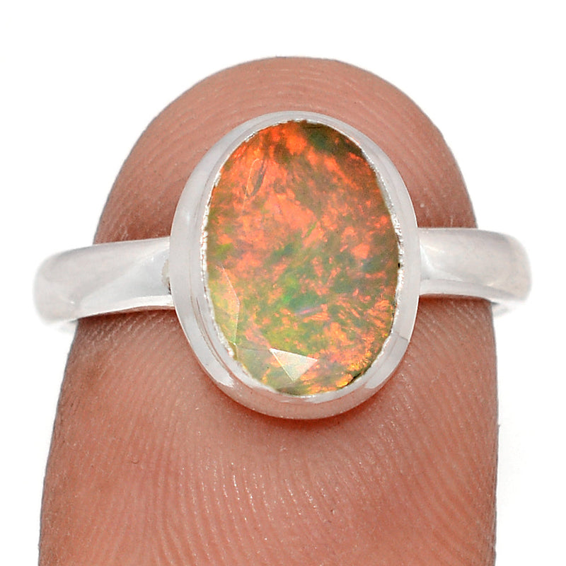 Ethiopian Opal Faceted Ring - EOFR2353