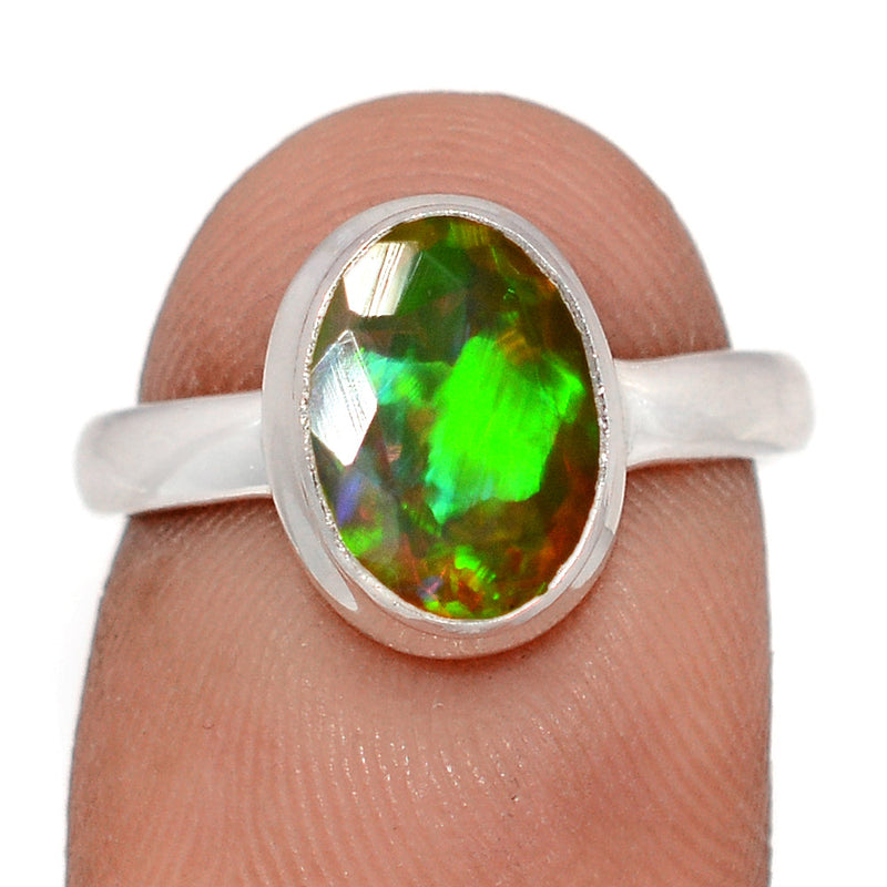 Ethiopian Opal Faceted Ring - EOFR2358