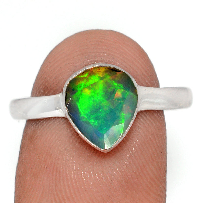 Ethiopian Opal Faceted Ring - EOFR2367