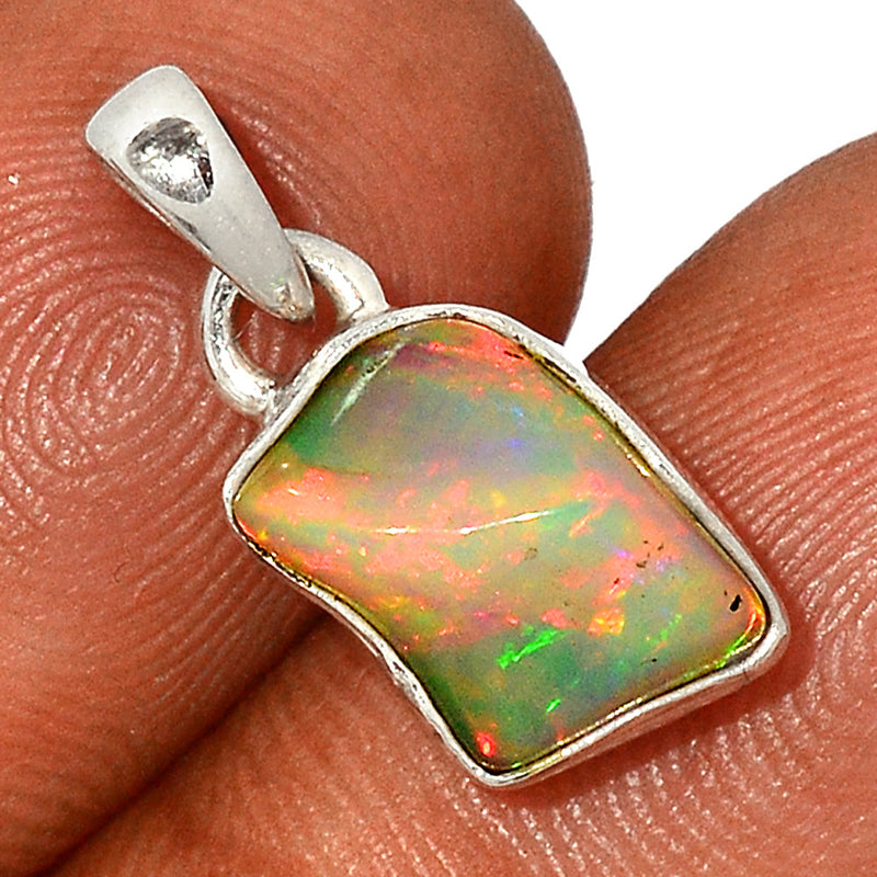 0.7" Ethiopian Opal Polish Rough Pendants - EPRP839