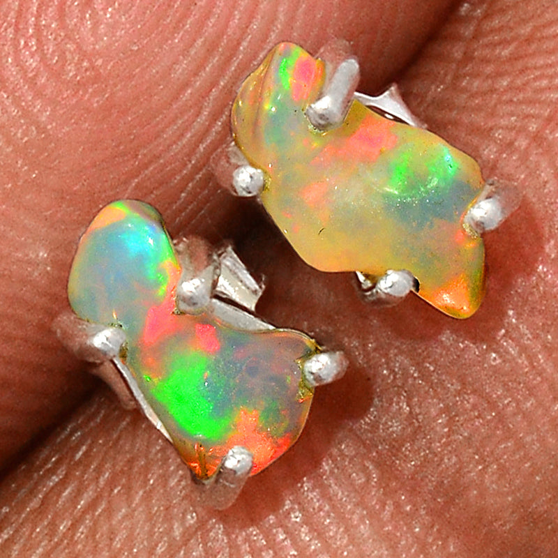 Claw - Ethiopian Opal Polish Rough Studs - EPRS152