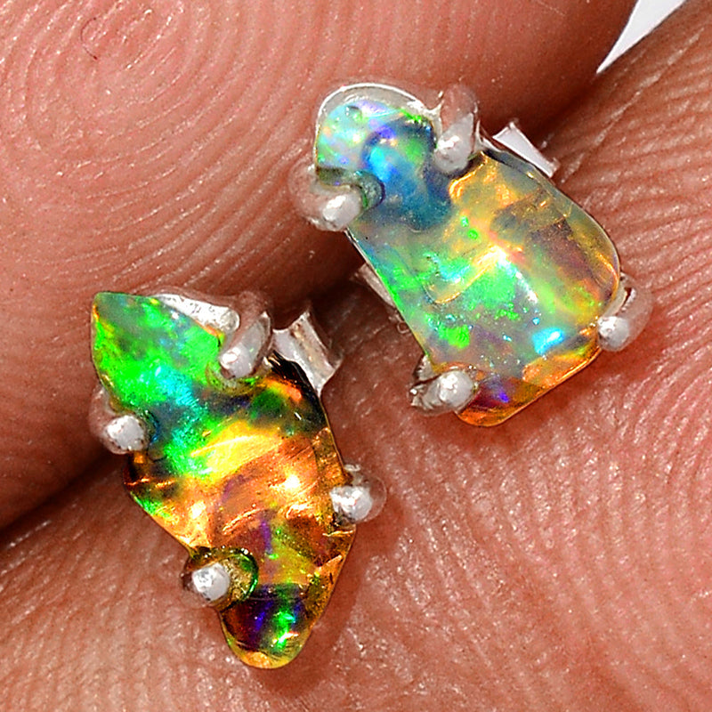 Claw - Ethiopian Opal Polish Rough Studs - EPRS156