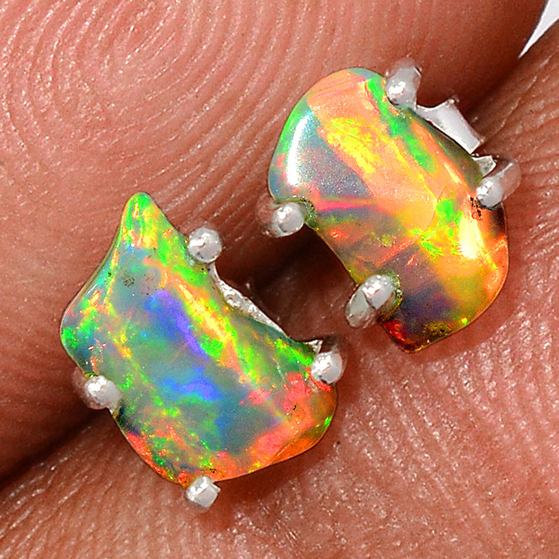 Claw - Ethiopian Opal Polish Rough Studs - EPRS159