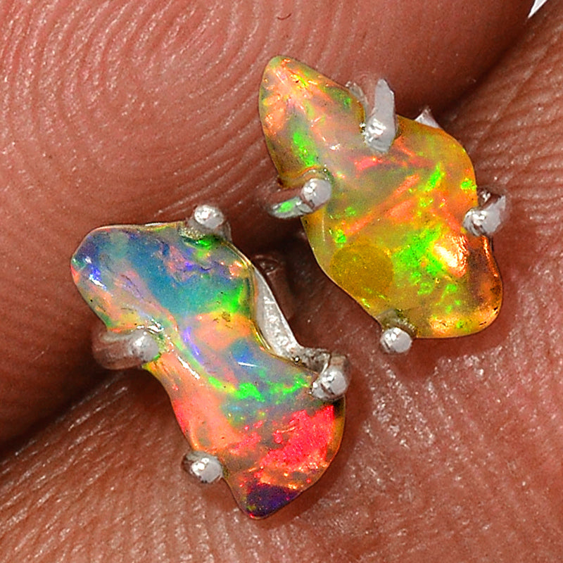 Claw - Ethiopian Opal Polish Rough Studs - EPRS160