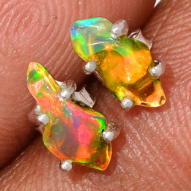 Claw - Ethiopian Opal Polish Rough Studs - EPRS161