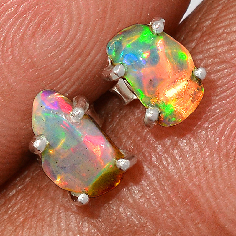 Claw - Ethiopian Opal Polish Rough Studs - EPRS164