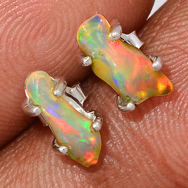 Claw - Ethiopian Opal Polish Rough Studs - EPRS165