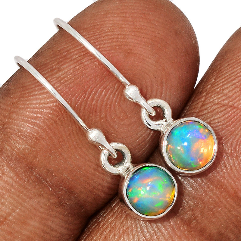 1" Ethiopian Opal Earrings - ETOE411