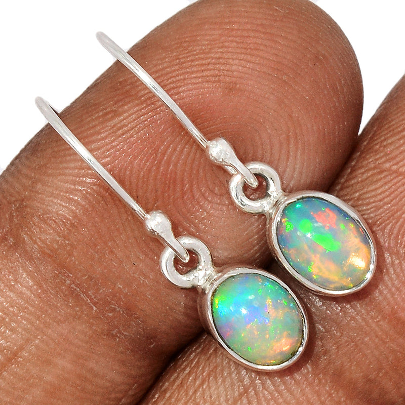 1" Ethiopian Opal Earrings - ETOE457