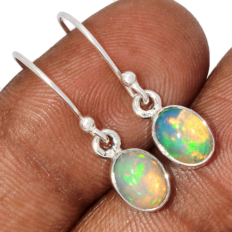 1.1" Ethiopian Opal Earrings - ETOE463