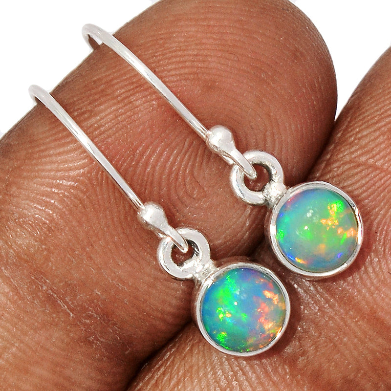 1" Ethiopian Opal Earrings - ETOE482