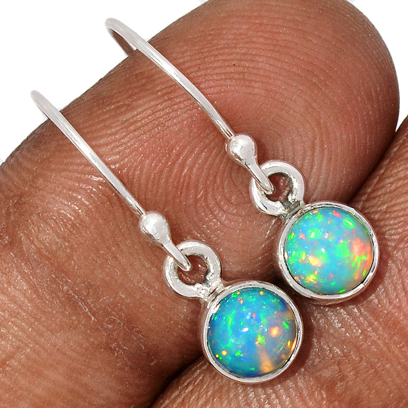 1" Ethiopian Opal Earrings - ETOE483