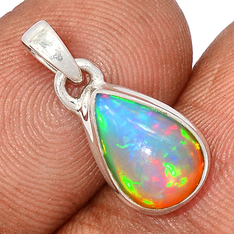 0.8" Ethiopian Opal Pendants - ETOP1826