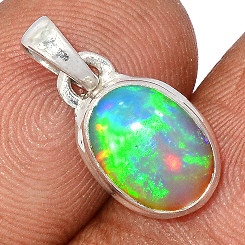 0.7" Ethiopian Opal Pendants - ETOP1829