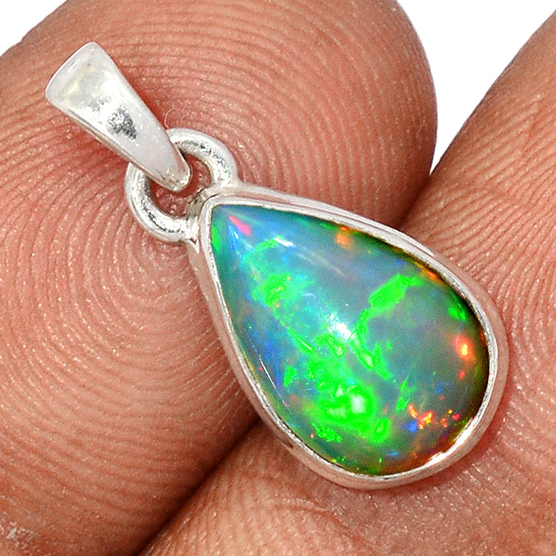 0.8" Ethiopian Opal Pendants - ETOP1831