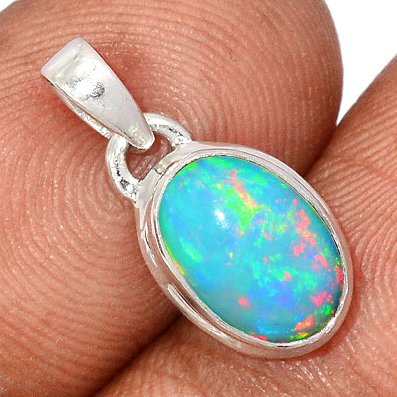 0.7" Ethiopian Opal Pendants - ETOP1836