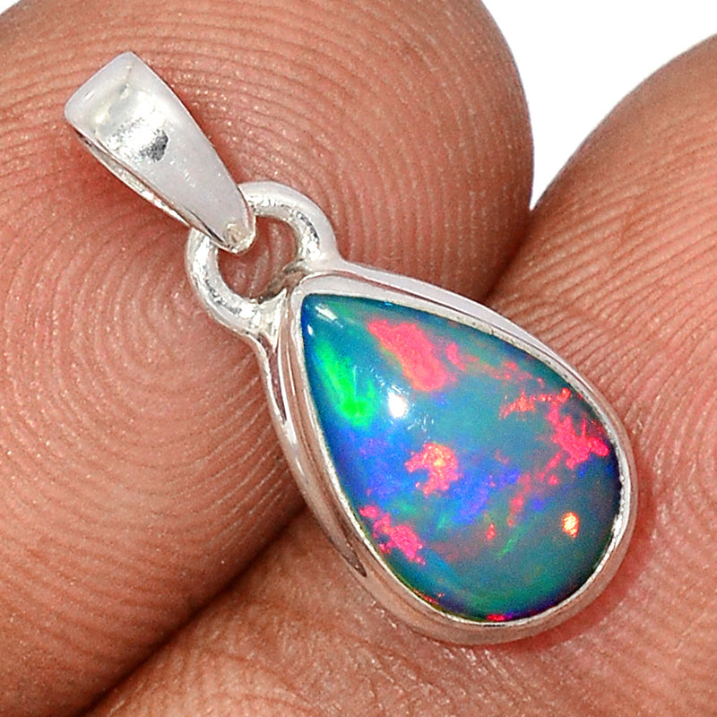 0.8" Ethiopian Opal Pendants - ETOP1839