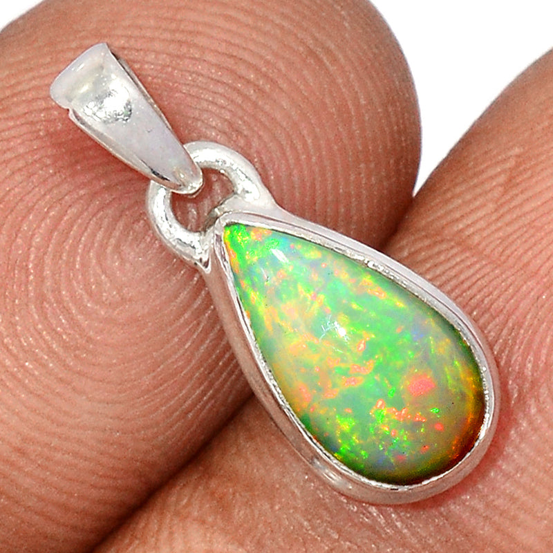 0.8" Ethiopian Opal Pendants - ETOP1845