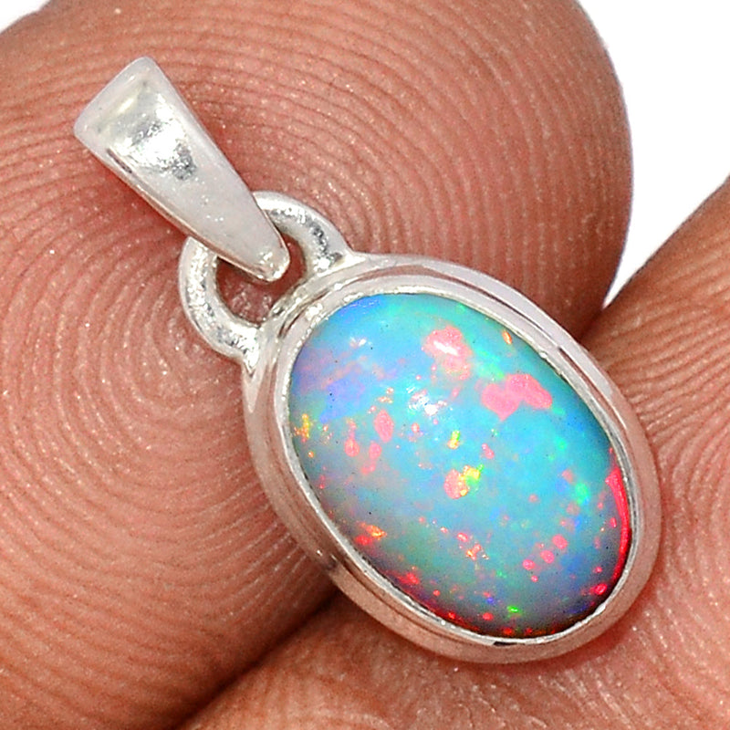 0.7" Ethiopian Opal Pendants - ETOP1849