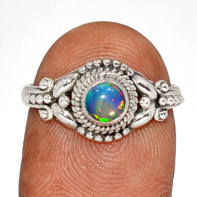 Small Filigree - Ethiopian Opal Ring - ETOR2125