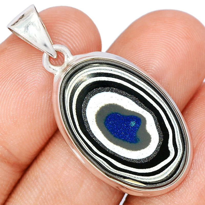 1.5" Fordite Detroite Agate Pendants - FDAP468