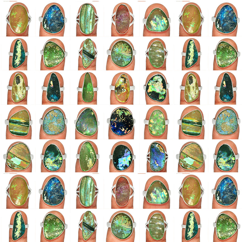 500 Grams Mix Lot - Ancient Roman Glass Rings - GARGR3