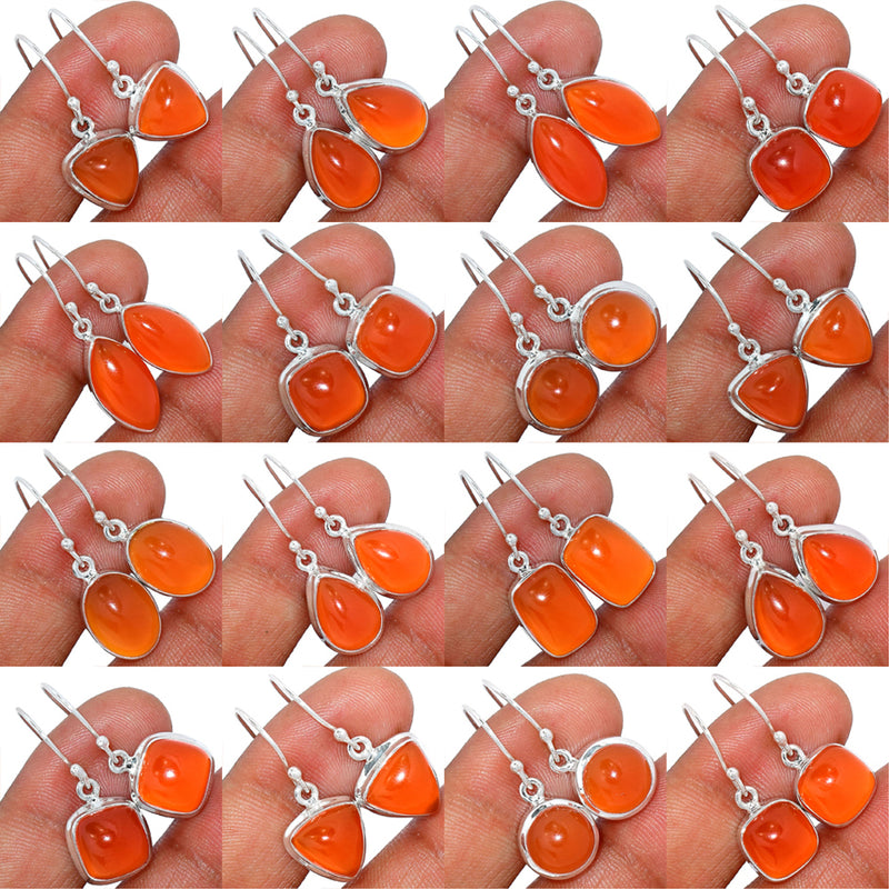 25 Pieces Mix Lot - Carnelian Earrings - GCRNE2