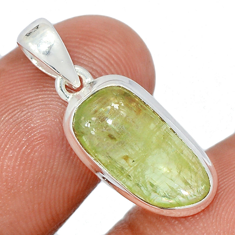 1" Green Kyanite Cabochon Pendants - GKCP248