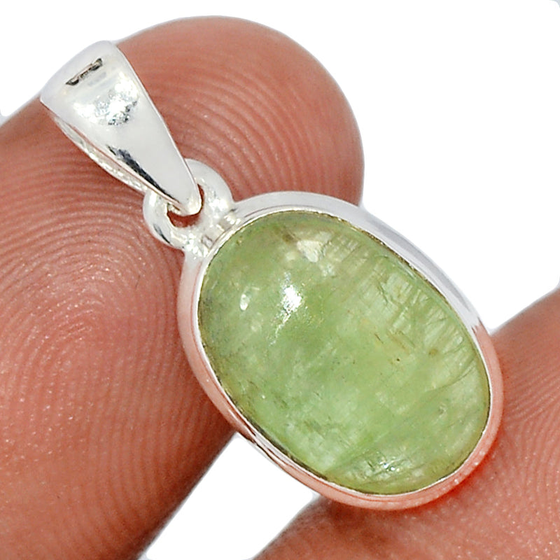 1" Green Kyanite Cabochon Pendants - GKCP263